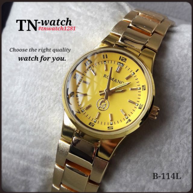 นาฬิกาข้อมือผู้หญิง ROMANO รุ่น8116L