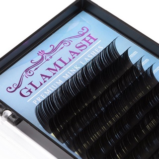 Glamlash ขนตาปลอมขนมิงค์ 7~15 มม. 16 แถว