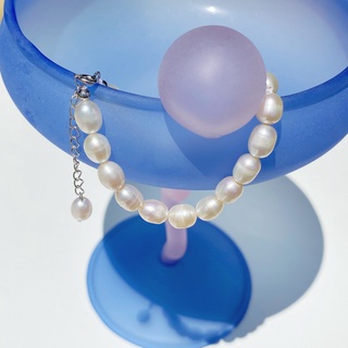 playstuff - S925 Plain pearl bracelet