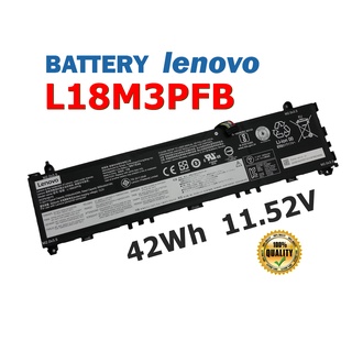 LENOVO แบตเตอรี่ L18M3PFB ของแท้ (สำหรับ IdeaPad S340 13IML Series L18C3PF8 L18L3PF7) Lenovo Battery Notebook เลอโนโว