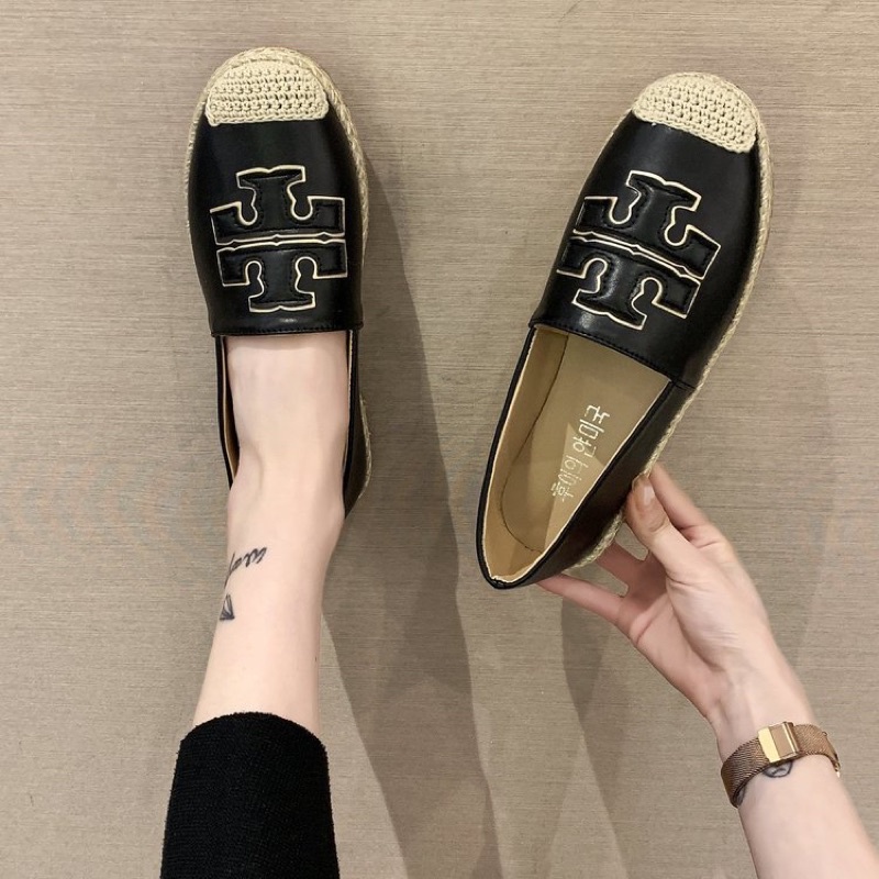 [พร้อมส่งมีกล่อง]👟รองเท้าแฟชั่นงานเกาหลี➕ Tory bust โทรีบัท ➕พื้นเรียบ หุ้มส้น ส้นแบน งานดีมาก และใส่สบายจ้า🌟 - รูปที่ 3