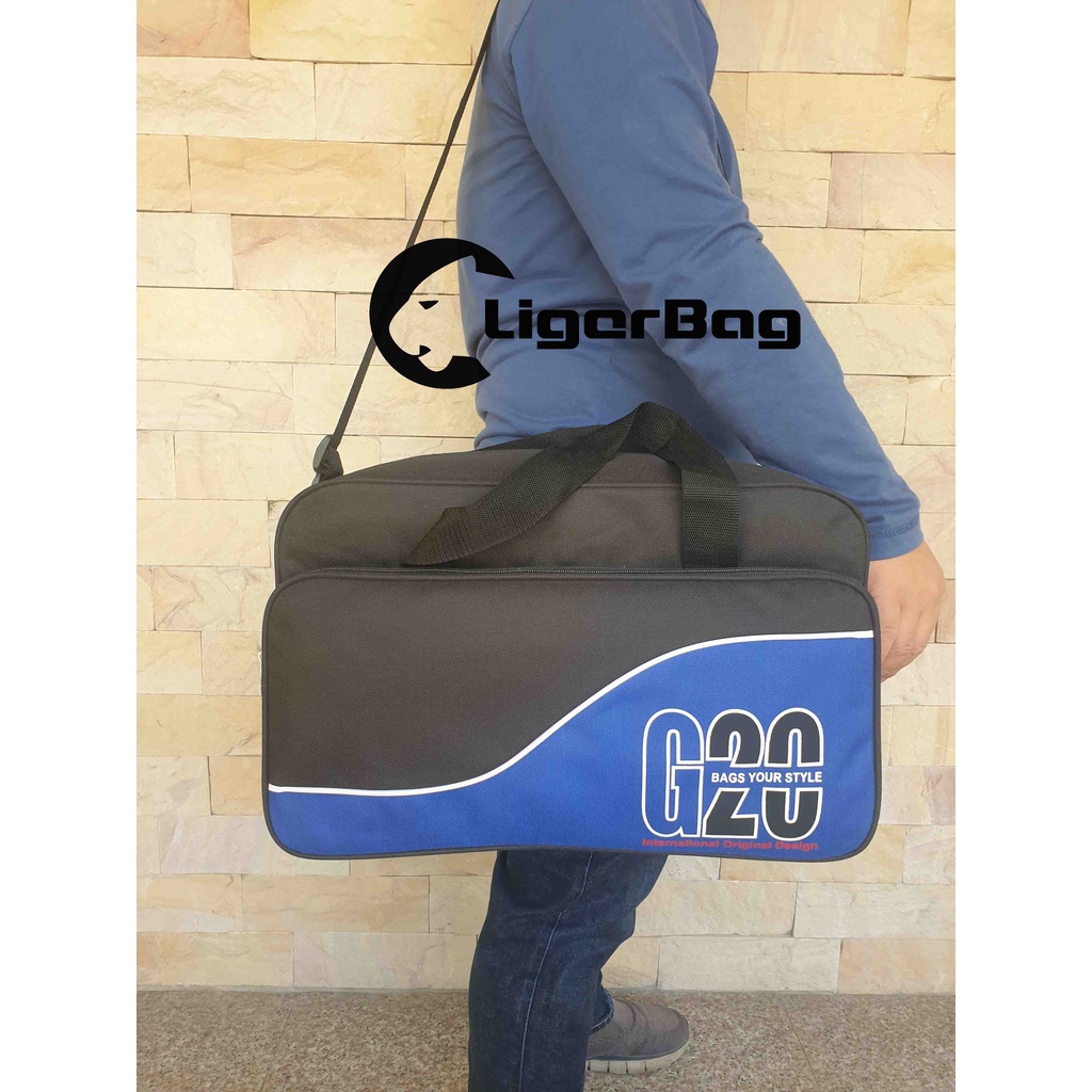 กระเป๋าเดินทางแบบถือ กระเป๋าใส่เสื้อผ้า รุ่น LG-6008  ( ขนาด : 21 x 44 x 28CM )
