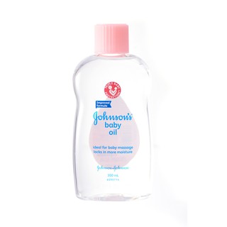 จอห์นสัน เบบี้ ออยล์ 300 มล. Johnsons Baby Oil 300 ml.