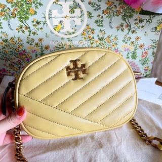 แท้💯 Tory Burch KIRA CHEVRON SMALL CAMERA BAG