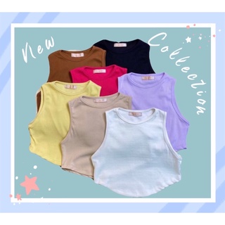 ลด 50.- 👉🏼โค้ด : WDMNYA | เสื้อครอป เสื้อกล้ามครอป Siwa shop เสื้อกล้ามครอปผ้าดี พร้อมส่ง เสื้อครอปน่ารัก ถูกที่สุด