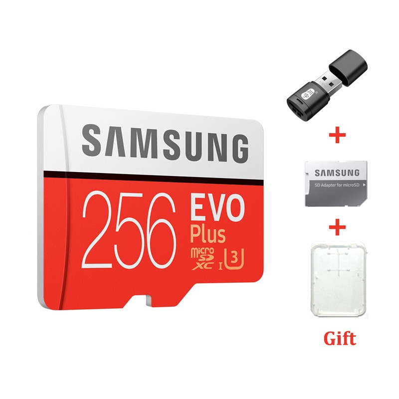 SAMSUNG EVO Plus Micro SD Card 512GB 256GB Micro SD 128gb Flash Memory Card SD Memory U1 U3 4K