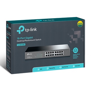 TP-Link 16-Port Gigabit Rackmount Switch TL-SG1016D