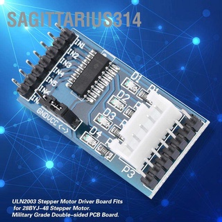 Sagittarius314 โมดูลบอร์ดไดรเวอร์สเต็ปมอเตอร์ Uln2003 สําหรับ 28Byj-48 5 ชิ้น