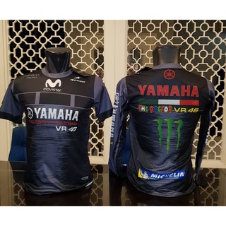 พร้อมส่ง เสื้อเจอร์ซีย์ แบรนด์แท้ พรีเมี่ยม สําหรับมอเตอร์ YAMAHA VR46