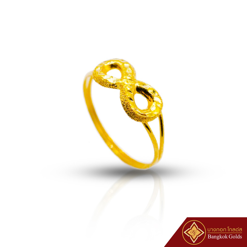 Bangkok Golds แหวน 1 กรัม คละลาย ทองคำแท้ 96.5% * ของแท้ เลือกลายได้ ทองเยาวราช *สินค้ามีใบรับประกัน