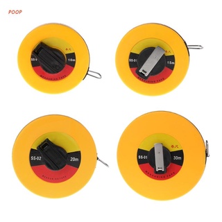 Poop เทปวัดขนาดไฟเบอร์ 10/15/20/30 เมตร
