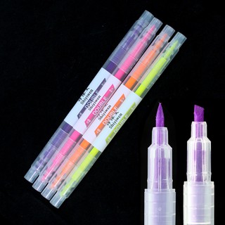   ปากกาไฮไลท์ 2 หัว 4 ด้าม รุ่น 4-pen-highlighter-00h-Boss