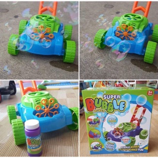 Super bubble mower รถเข็นเป่าฟองสบู่ แสนสนุก 💦