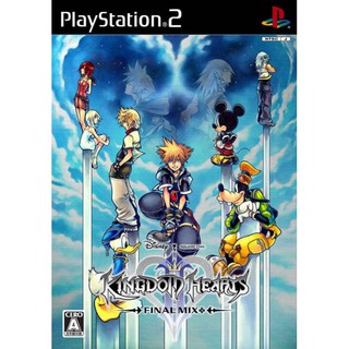 แผ่นเกมส์PS2 [Kingdom Hearts 2 : Final Mix+] เกมเพล2แนวแฟนตาซี***ส่งไว***