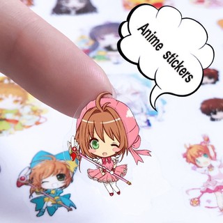 สติ๊กเกอร์การ์ตูนญี่ปุ่น kawaii 1 แผ่นสําหรับตกแต่งไดอารี่โน๊ตบุ๊ค (11 แบบ)
