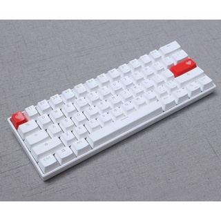 Keycap หัวใจ Esc Enter Space bar สีแดง สีสด สวยงามหยด ของมันต้องมีจ้า