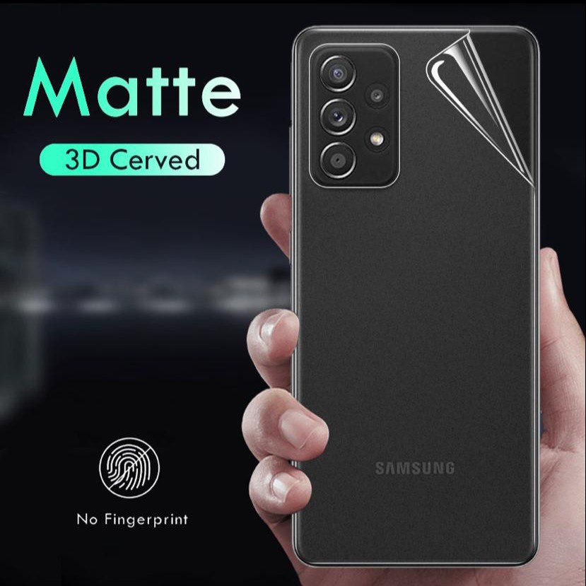 HYDROGEL BACK MATTE OPPO A77S A17 A17K A78 4G A78 5G A57 4G A55 A96 A76 A5 2020 A9 2020 A16K A16E AN