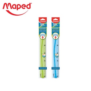 Maped (มาเพ็ด) ไม้บรรทัด 30 ซม. Flex รหัส TC/244030