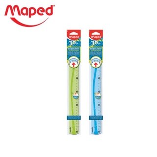 Maped (มาเพ็ด) ไม้บรรทัด 30 ซม. Flex รหัส TC/244030