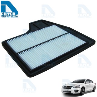 กรองอากาศ Nissan นิสสัน Teana เทียน่า L33,J33 2014-2016 (เครื่อง 2.5) By D Filter (DKA072)