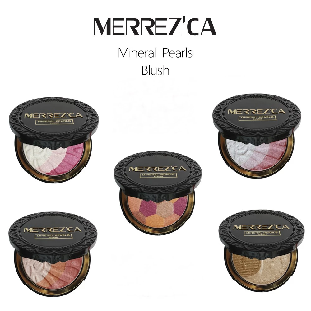 Merrezca Mineral Pearls Blush บรัช เมอร์เรซก้า