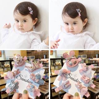 🔥พร้อมส่ง 🔥เครื่องประดับผมแฟชั่น   กิ๊บติดผม Babys Head Clip Princess เกาหลี