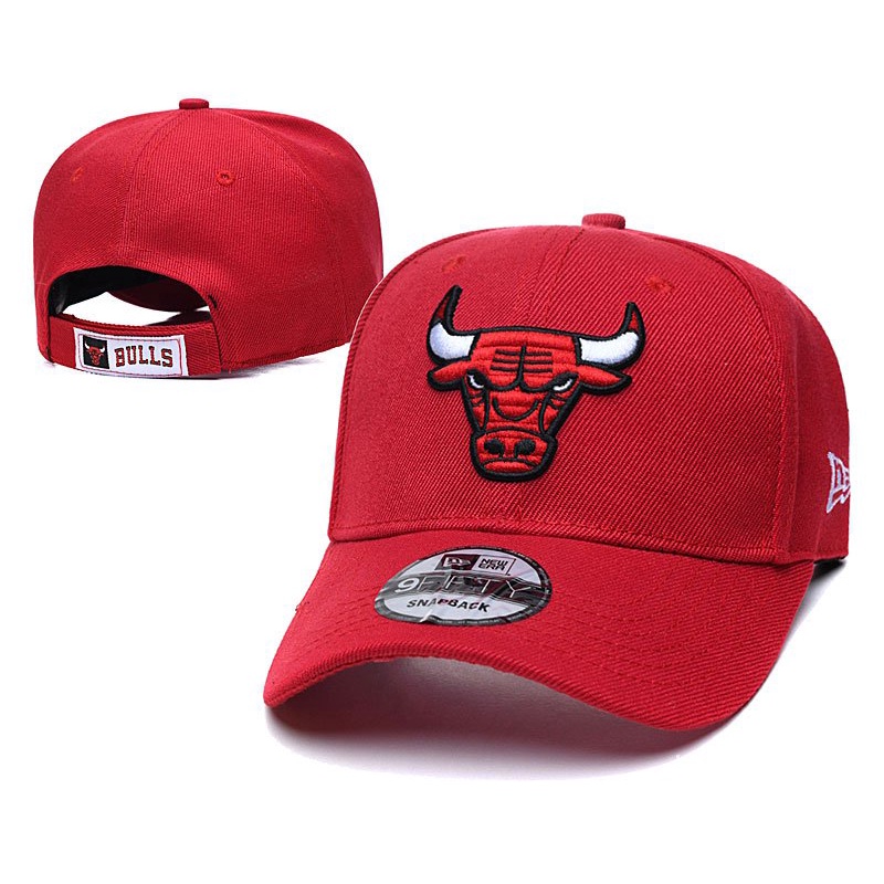 S3bq NBA หมวก Chicago Bulls หมวก Vintage หมวกบาสเกตบอลสําหรับชายเบสบอลหมวกผู้ชาย Snapback หมวกแฟชั่น