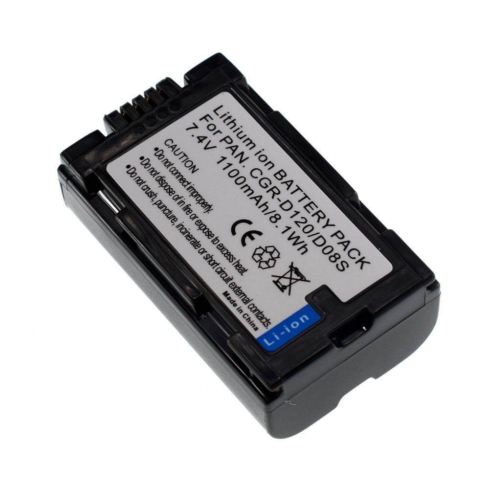 Batterie Lithium-Ion Bresser 1000mAh Pour Panasonic CGR-D120 / CGR-D08S - Alternative Économique