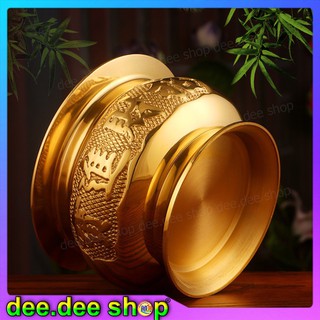 กระถางธูป ทองเหลือง แท้100% อักษรจีน 100% brass incense burner, Chinese characters