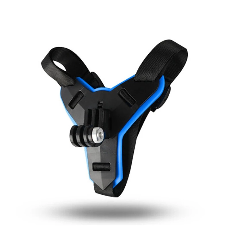 อุปกรณ์เสริมเมาท์ขาตั้งกล้องแอคชั่น ติดหมวกกันน็อค แบบเต็มหน้า สําหรับ Gopro 9 8 7 6 5 Chin mount Helmet thumbnail 4