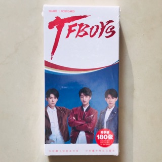 (พร้อมส่ง) โปสการ์ด ลายหมู่ TFBOYS