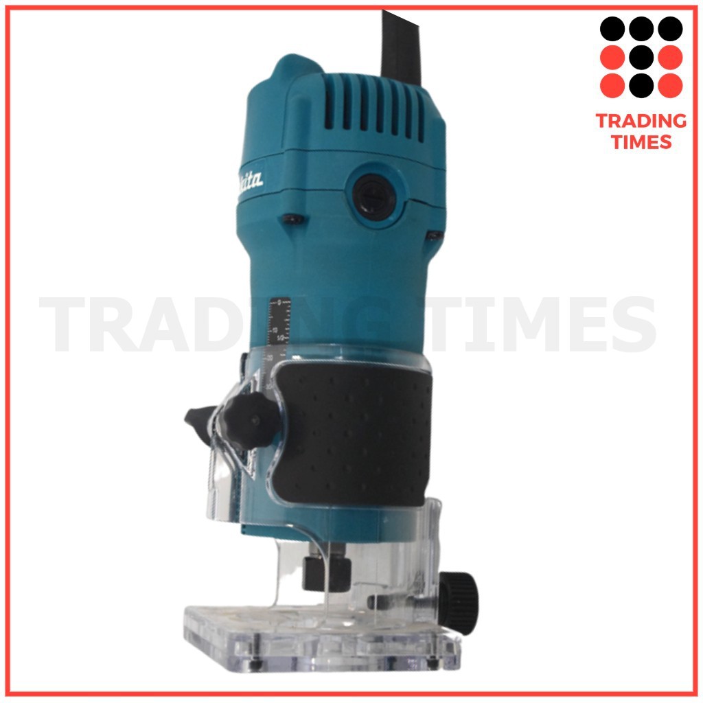 ชุดสุดคุ้ม ! MAKITA 3709 ทริมเมอร์ 1/4 + ชุด ดอกทริมเมอร์ รูปที่ 3
