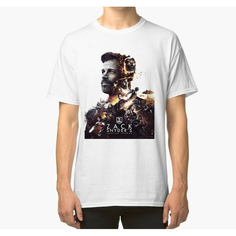 เสื้อยืด พิมพ์ลาย Justice League-Snyder Cut-Cut คุณภาพสูง สําหรับผู้ชาย