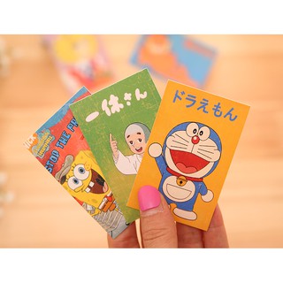 mini card รวมการ์ตูนดัง แนววินเทจ อดีต-ปัจจุบัน