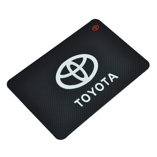 เสื่อกันลื่นสําหรับรถยนต์ Toyota Car Logo Anti Slip Mat VIOS CAMRY AVANZA INNOVA H-HR SIENTA COROLLA ALTIS