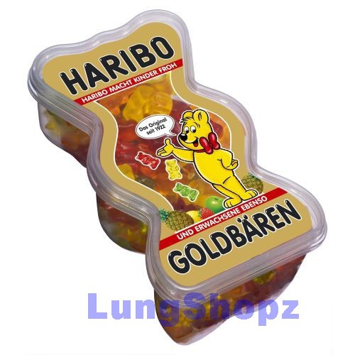 Haribo Gold Baren 350 G. ขนมเยลลี่ผสมน้ำผลไม้รวม ตรา ฮาริโบ้ ขนมยอดฮิต ...