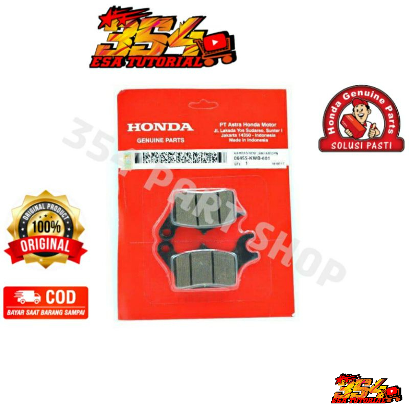 ผ้าดิสเบรคหน้า – Blade & Supra X 125 FI 06455KWB601