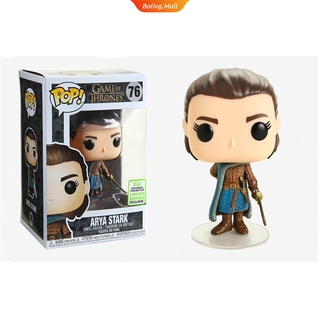 Funko Pop ! ( Game Of Thrones ) Arya Stark 76 # ของเล่นตุ๊กตาไวนิล