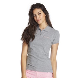 BODY GLOVE Basic Series Women Polo  เสื้อโปโลแขนสั้น ผู้หญิง สีเทา Light Grey