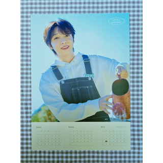 [พร้อมส่ง] โปสเตอร์ A4 Jeong Sewoon 2021 Seasons Greetings Little For Rest Mini Poster Calendar