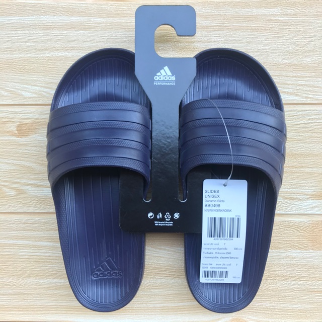 แท้ 350!! รองเท้าแตะ Adidas darumo slide สีกรม UK7 (40.5)