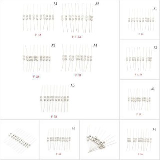 Skth หลอดแก้วฟิวส์ แกนฟิวส์ F1A 1.5A 2A 3A 5A 3.6x10 มม. 250V 10 ชิ้น