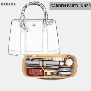 Bluana Tote Liner จัดระเบียบ และดันทรงกระเป๋า กระเป๋าจัดระเบียบด้านใน สําหรับใส่อุปกรณ์ทําสวน ปาร์ตี้ D018