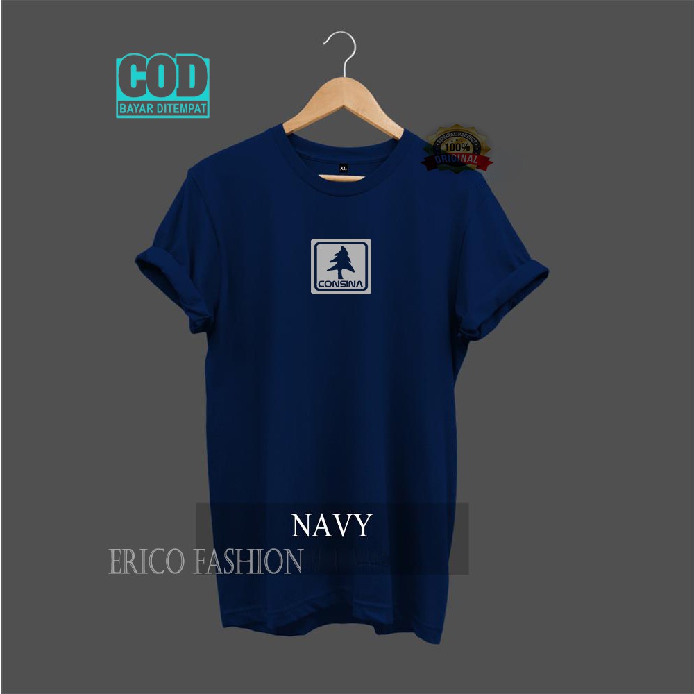 เสื้อยืดโลโก้เงินผู้ชาย > เสื้อยืด Premium Distro Cotton Combed 30s / ERICO FASHION