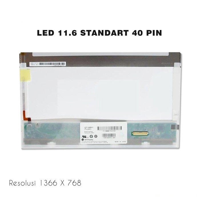 LED LCD Acer Aspire One AO721 AO751H AO752H AO753 ZA3 Series 11.6 นิ้วมาตรฐาน