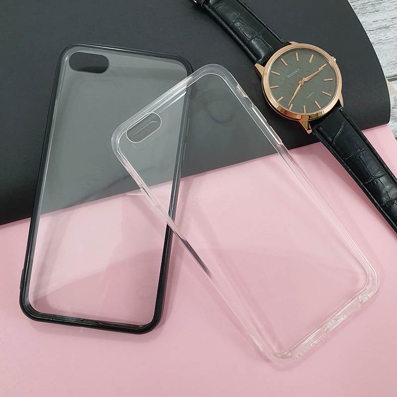 Case Oppo Reno2 A52020 A92020พร้อมส่งจากไทย!! เคสใส TPU เคสนิ่มหลังแข็ง เคสขอบสี