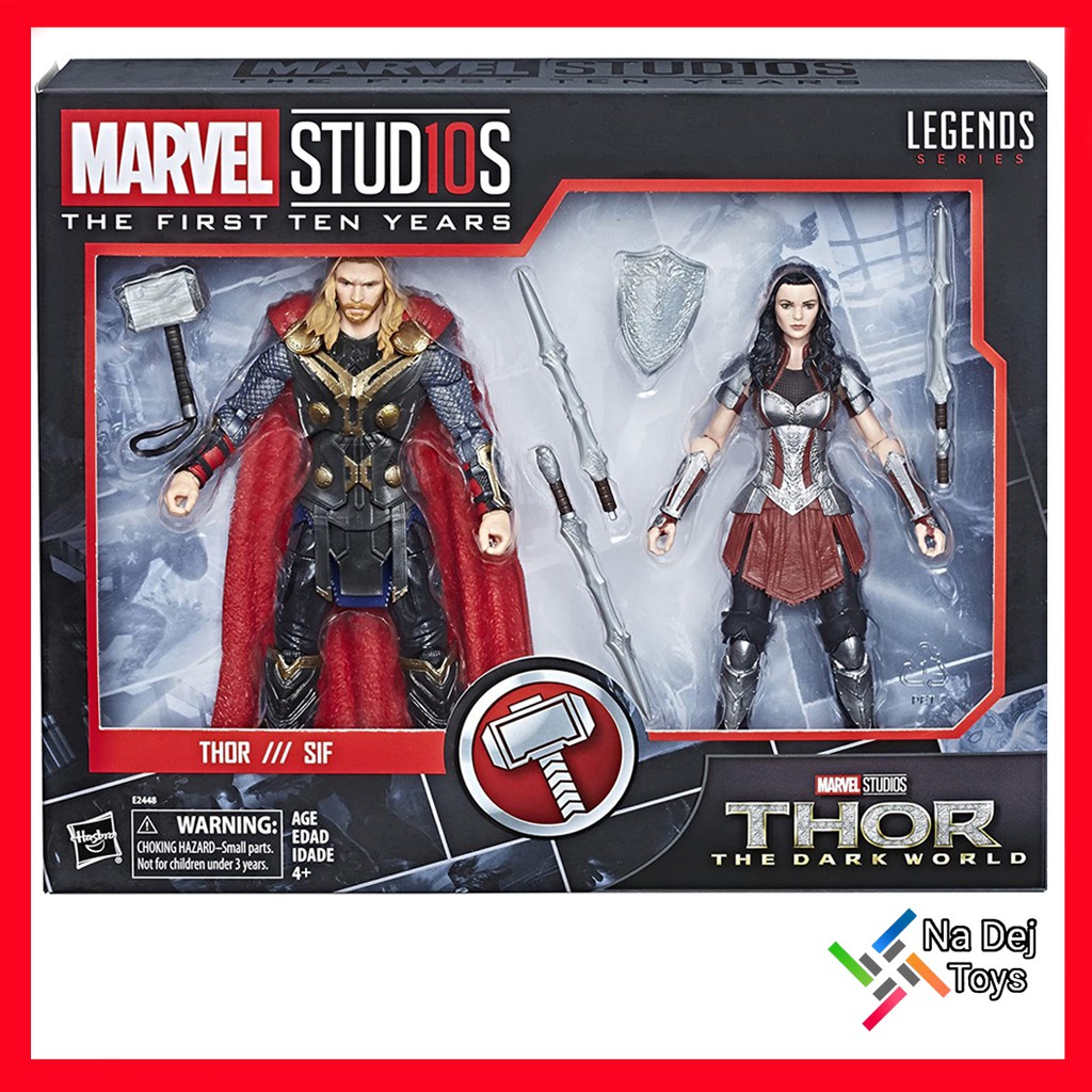 Hasbro Marvel Legends 10th Thor & Lady Sif 6" figure มาร์เวล เลเจนด์ 10th ธอร์ & เลดี้ซิพ ขนาด 6 นิ้ว ฟิกเกอร์
