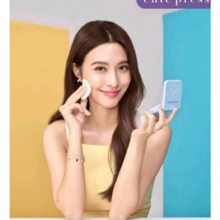 0🛑ส่งของทุกวันจากกทม🛑(โฉมใหม่ ตลับคอมแพ็ค) แป้ง Cute Press Evory Snow Whitening