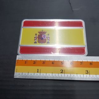 Plate ธงต่างประเทศ 8×5cm