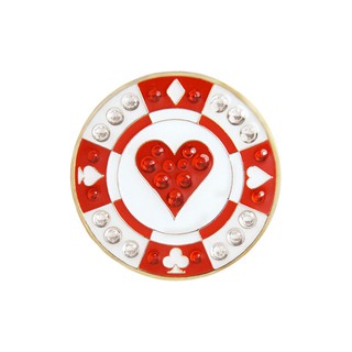 Golf ball Markers Navika Red&amp;White